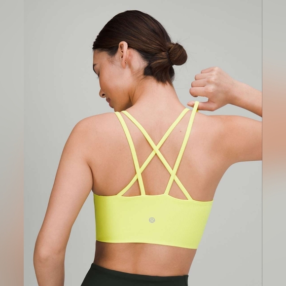 Lululemon Like a Cloud Ribbed Longline Bra *Light Support, B/C Cup No Size - Picture 2 of 11